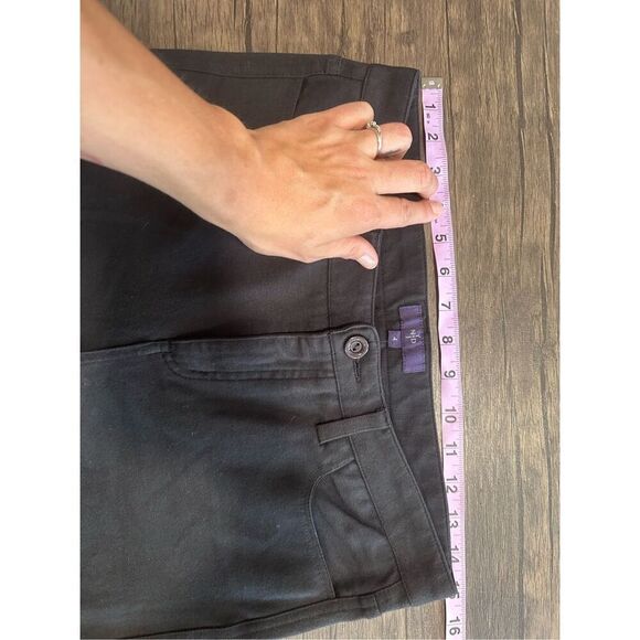 NYDJ Not Your Daughters Jeans Black Professional Dress Pants size 4 Classic Prep - Picture 11 of 13